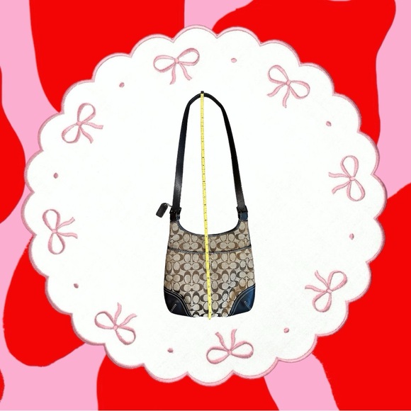 coach hamptons crossbody purse π - Picture 5 of 11